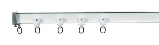 अच्छी कीमत Flexible aluminum bendable curtain track curved curtain rail ऑनलाइन