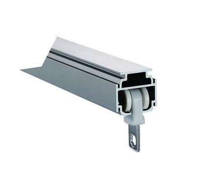 अच्छी कीमत adjustable curtain valance rail curtain rod double Aluminium Sliding Rail Silent Ceiling Track ऑनलाइन