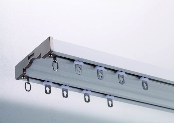 अच्छी कीमत curtain box pelmet conjoined double track Shower Curtain Rod Double Track ऑनलाइन