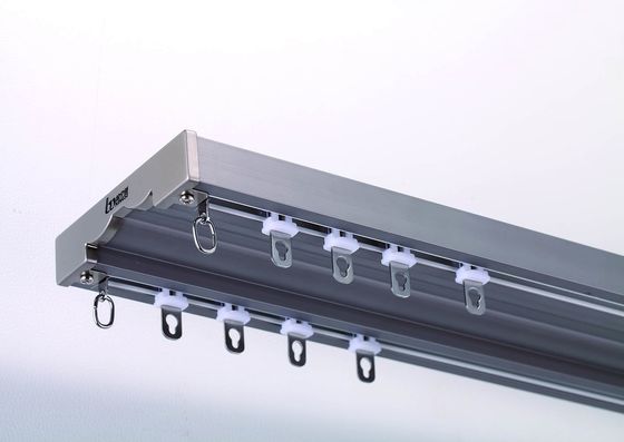 अच्छी कीमत Suspended Ceiling Double Curtain Track Exterior Aluminum Curtain Track ऑनलाइन