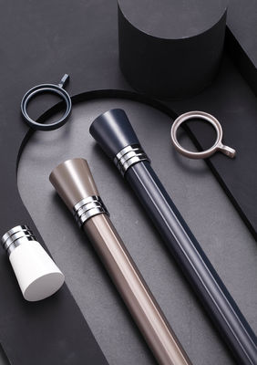 अच्छी कीमत High quality Round shape Roman curtain track sliding curtain track thickened curtain rod ऑनलाइन